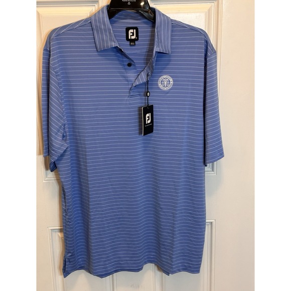 FootJoy Other - FootJoy Polo Men XL Blue‎ Athletic Fit Golf Performance Shirt With Tags